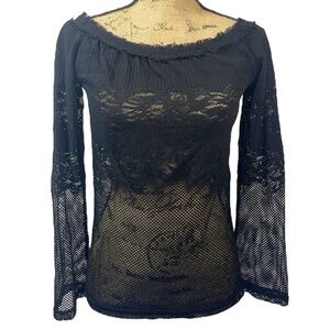 Sheer Lace Top